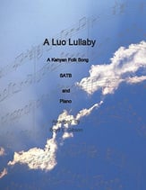 Luo Lullaby SSAA choral sheet music cover